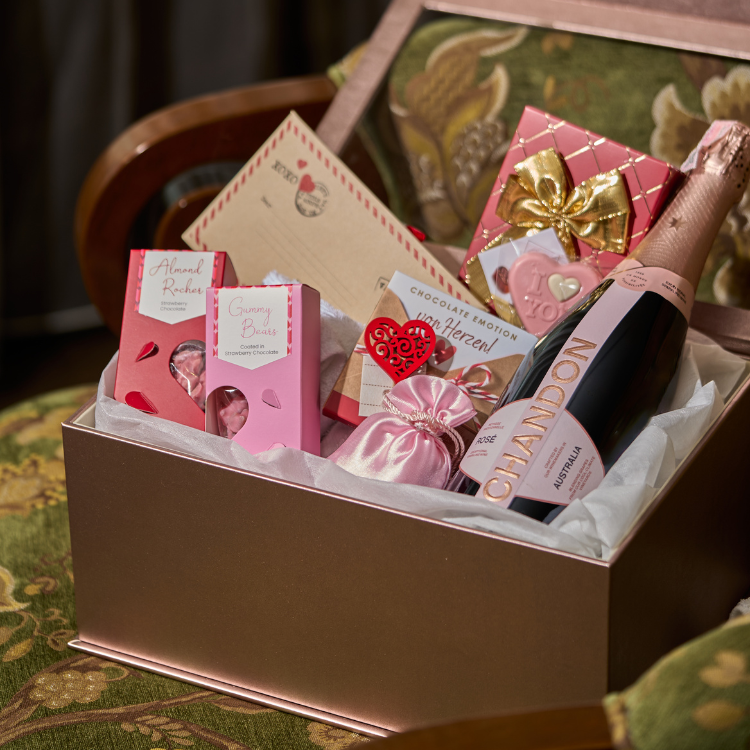 Valentine's Hamper with Chandon Rosé